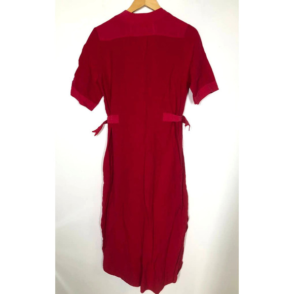 Scotch & Soda Cinched D Ring Dress Red XS - Picture 5 of 10